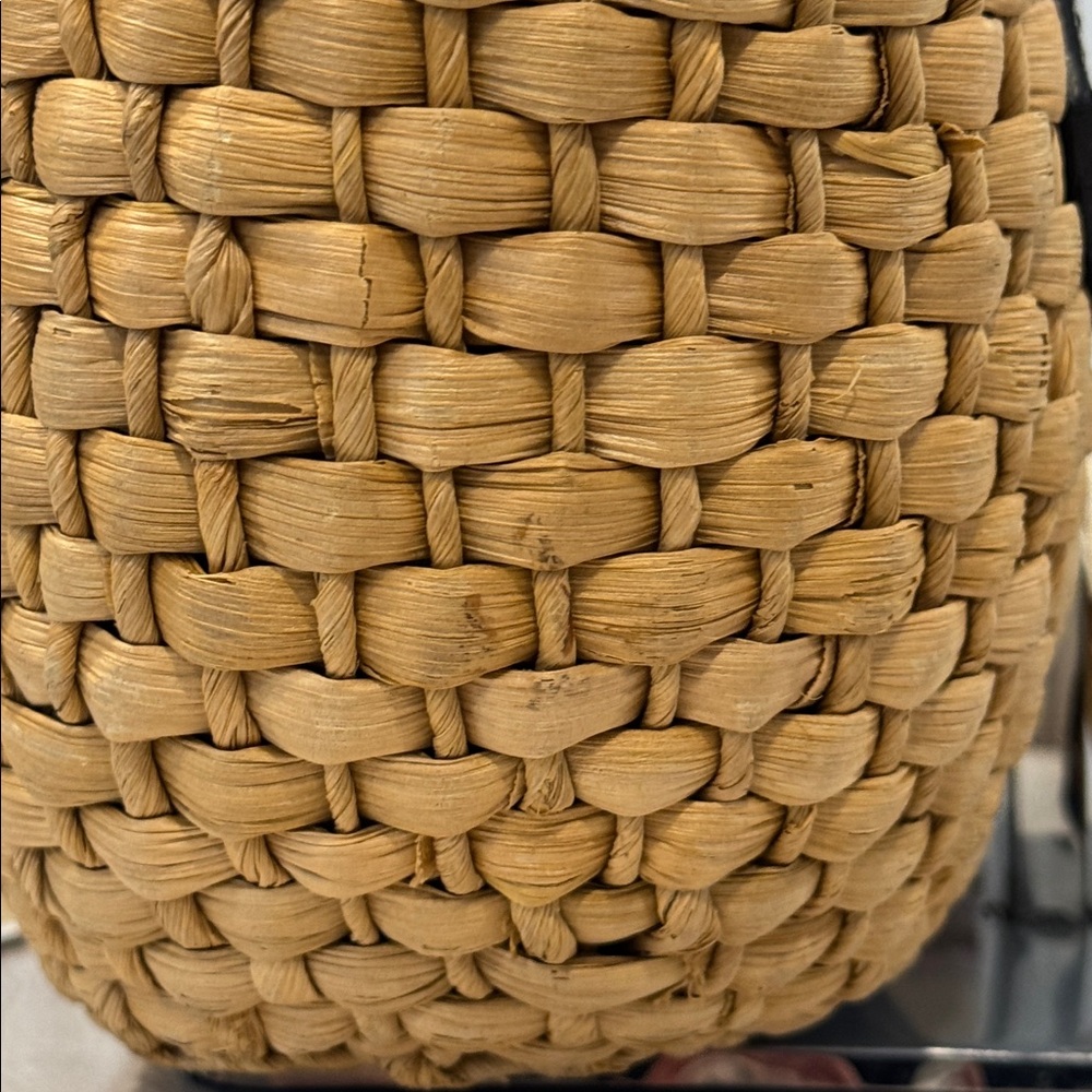 Michael Kors Santorini Natural Straw Tote - Picture 14 of 17